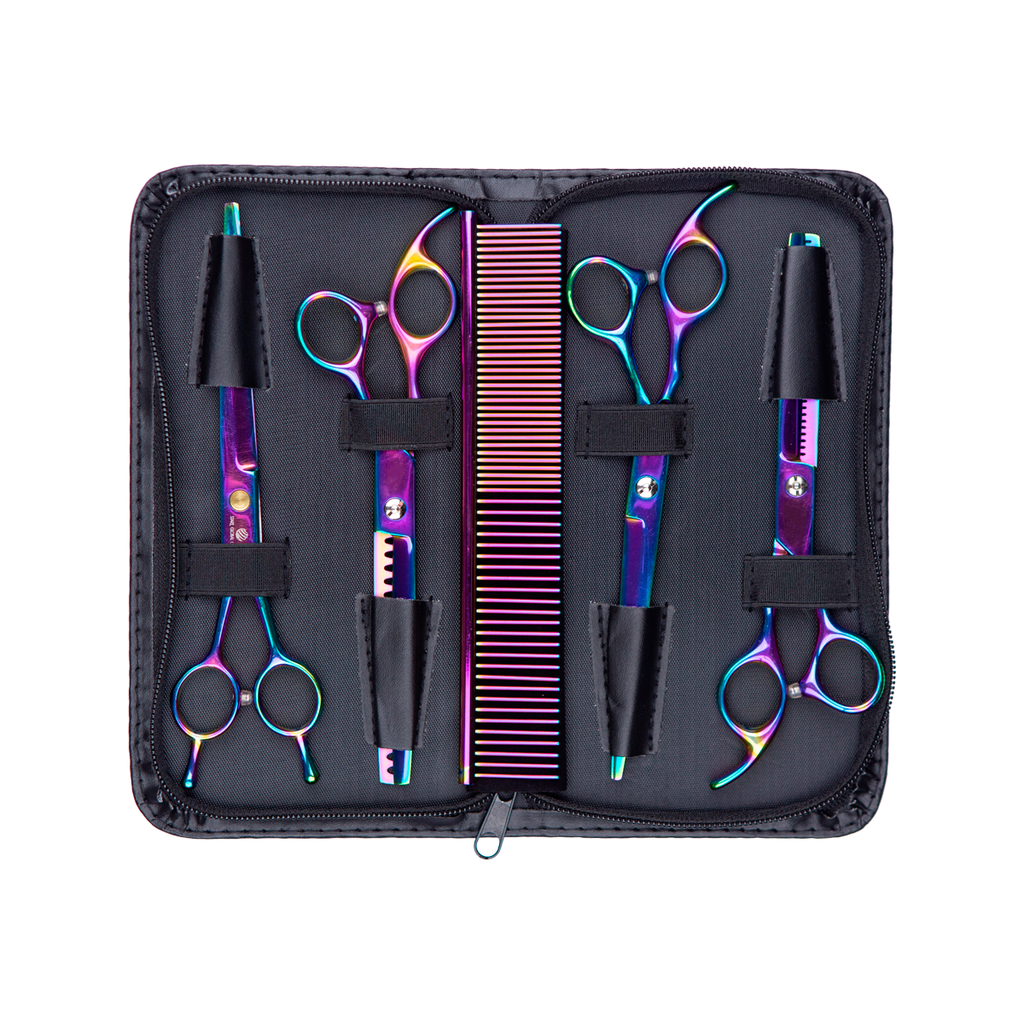 Dog Grooming Scissors Set, 7 Inch/8 Inch Pet Grooming